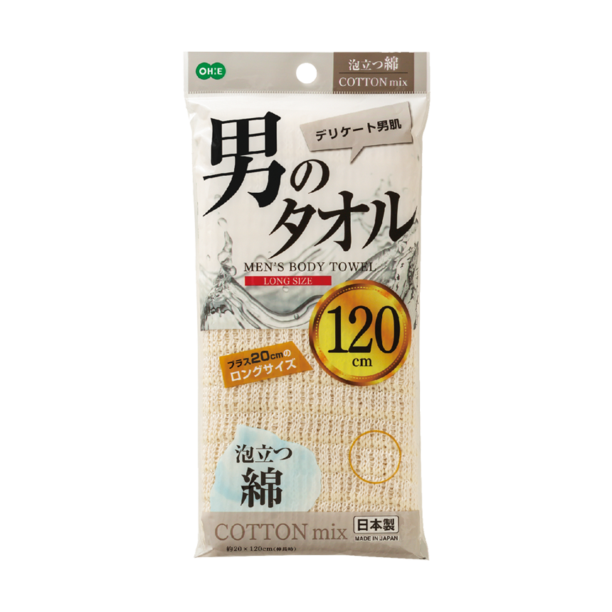ＯＴ　泡立つ綿タオル　１２０